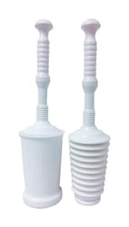 GT Water Products Master Plunger Toilet Plunger with Holder 18-1/2 in. L X 3 in. D