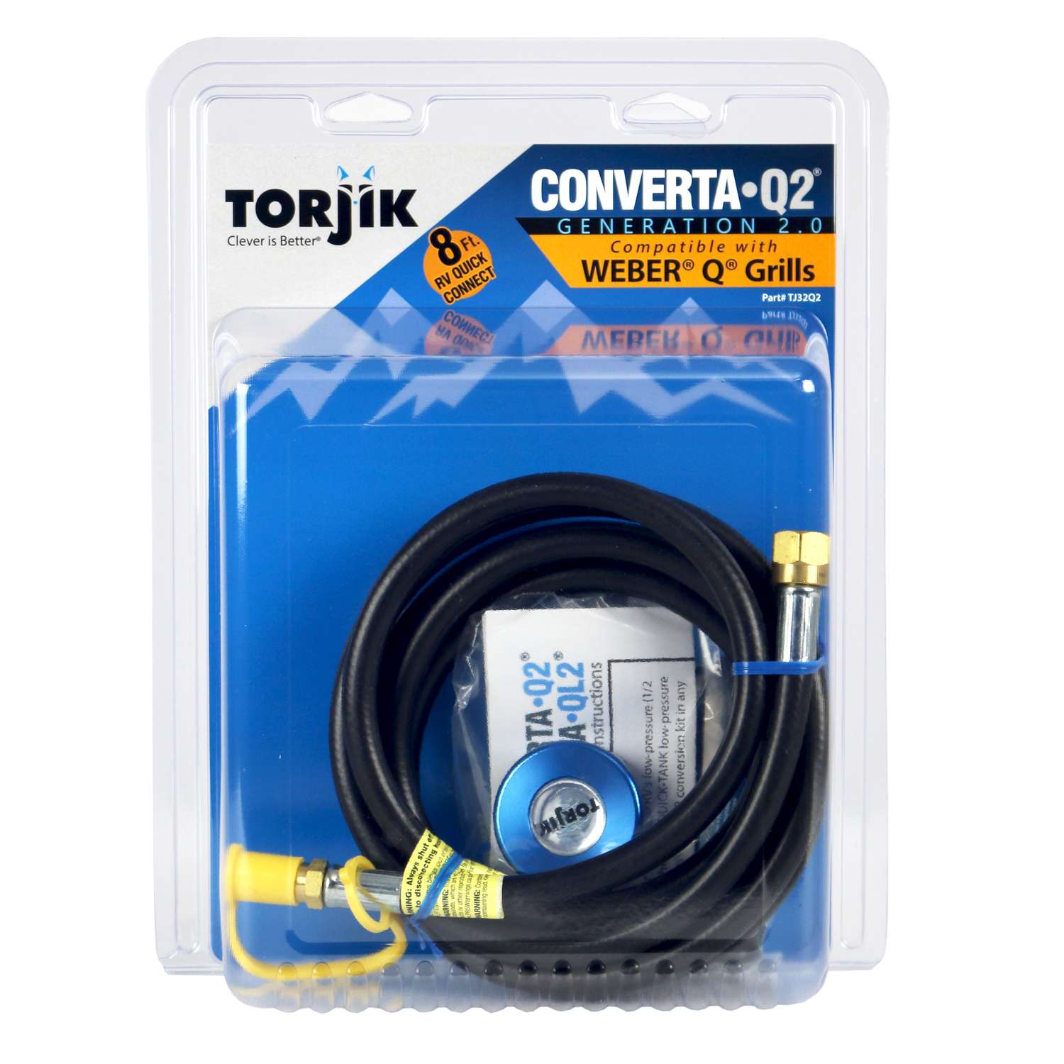 Torjik Converta Q2 8 ft. L Propane Connection Kit 1 pk Ace Hardware