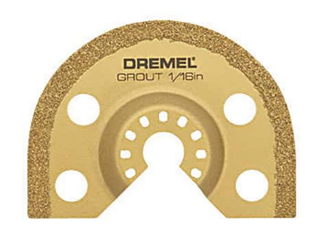 Grout Removal Cleaning Dremel Bits Also Use on Cement Board