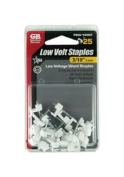 Gardner Bender 7/16-in Plastic Low-voltage Cable Staple (50-Pack