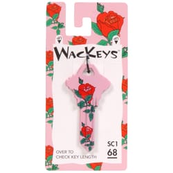 Hillman Wackey Zebra House/Office Universal Key Blank Single