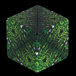 Shashibo Wild Series Forest Magnetic Puzzle Cube Green 12 pc