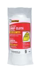 Frost King  9 ft. W x 12 ft. L x 0.8 mil  Plastic  Drop Cloth  1 pk 
