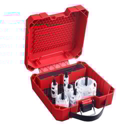 Milwaukee Hole Dozer Carbide Tipped 8.87 in. L Hole Saw Kit