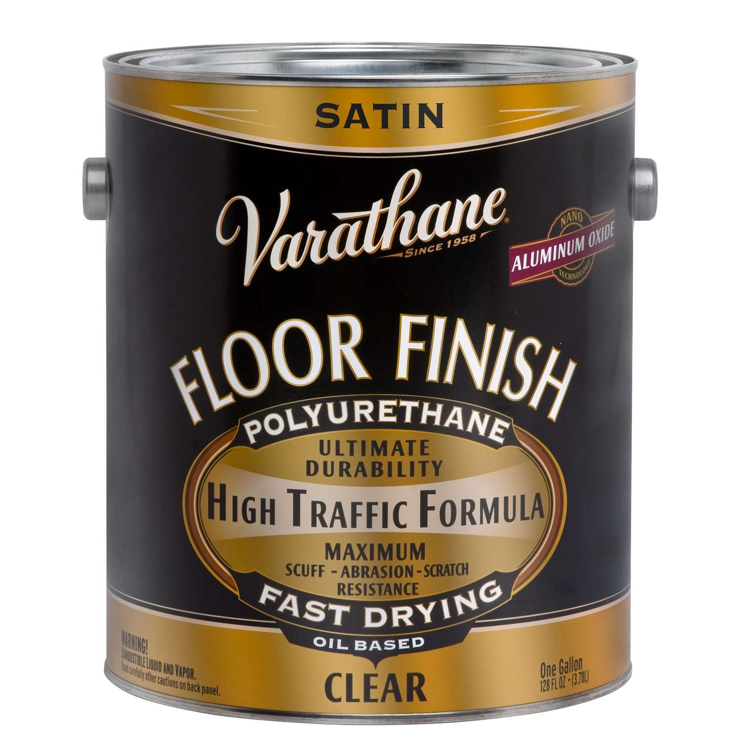 Varathane Satin Clear OilBased Floor Paint 1 gal Ace Hardware