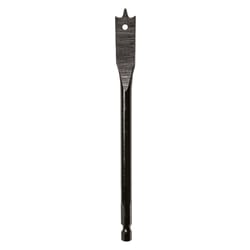 Century Drill & Tool Lazer Spade 9/16 in. X 6 in. L High Speed Steel Spade Bit Hex Shank 1 pc