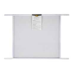 M-D BUILDING PRODUCTS 36 in. L White Steel Door Grille 1 pc