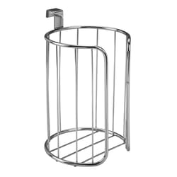 iDesign Classico Chrome Silver Over the Tank Toilet Paper Holder