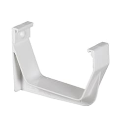 Amerimax 4.75 in. H X 3 in. W X 4.75 in. L White Vinyl Gutter Bracket