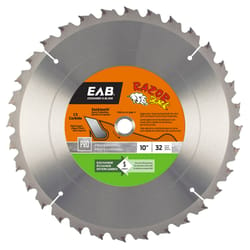 Exchange-A-Blade Razor Back 10 in. D X 5/8 in. Carbide Tipped Framing Saw Blade 32 teeth 1 pk