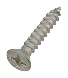 National Hardware No. 12 X 1-1/4 in. L Phillips Zinc-Plated Coarse Wood Screws 18 pk