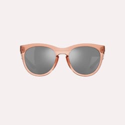 Native La Reina Unisex Rose Frame Silver Lens Sunglasses