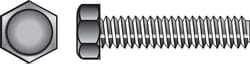 HILLMAN 1/4 in. D X 2-1/2 in. L Zinc Plated Steel Hex Tap Bolt 100 pk