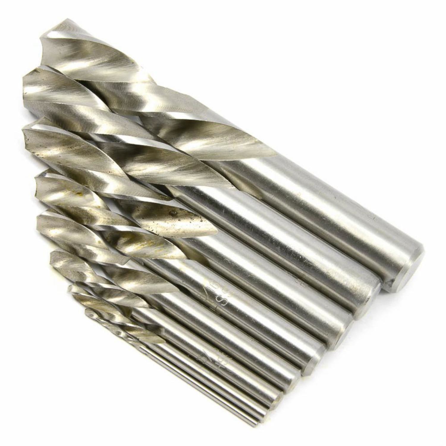 thumbnail image 2 of AES-221 1/8" Double-Ended Stubby Drill Bits – High Speed Steel, 12-Piece Set 2 of 6