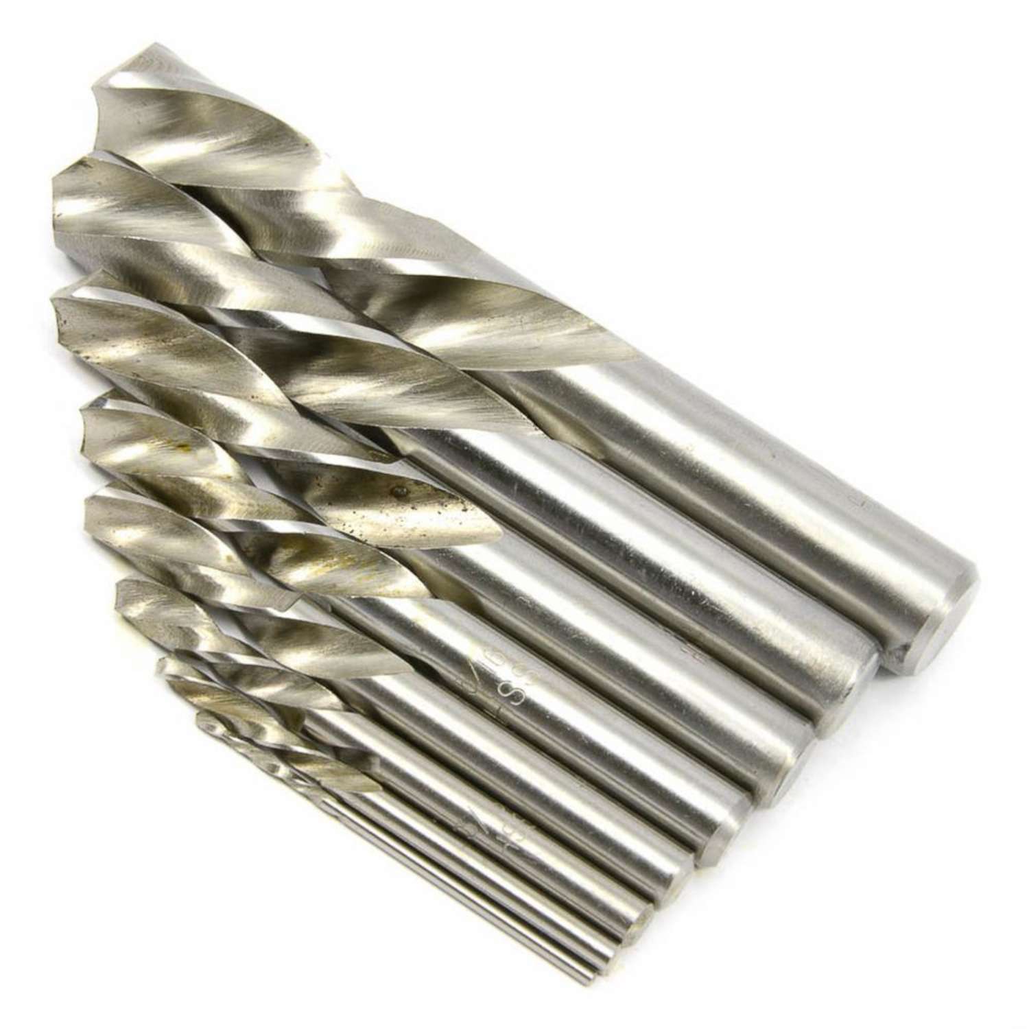 Forney High Speed Steel Stubby Left Hand Drill Bit 8 pc Ace Hardware