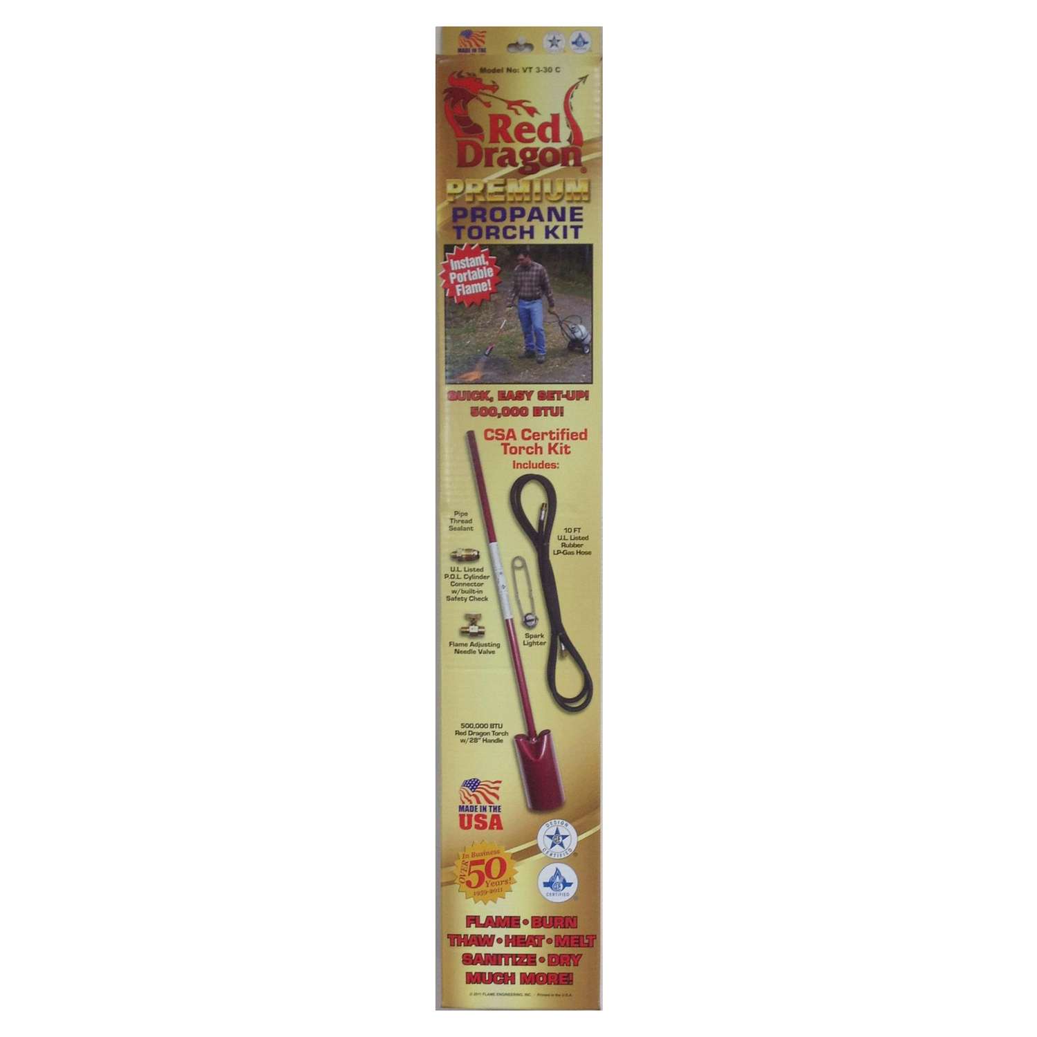 Red Dragon 320 oz Weed Torch Kit 1 pc Ace Hardware