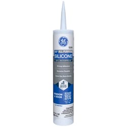 GE Window & Door Clear Silicone 1 Window and Door Caulk Sealant 10.1 oz