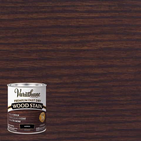 Varathane Semi-Transparent Kona Oil-Based Urethane Modified Alkyd Fast Dry  Wood Stain 1 qt - Ace Hardware