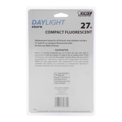 Feit 27 W PL 5.875 in. L CFL Bulb Daylight Specialty 6500 K 1 pk