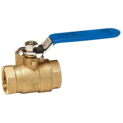 LDR 3/4 in. Brass FIP Ball Valve Standard Port Lever