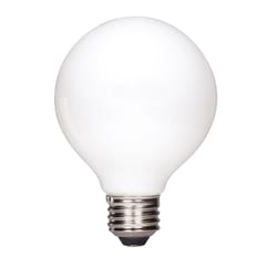 Satco . G25 E26 (Medium) LED Bulb Warm White 60 Watt Equivalence 2 pk