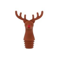 TrueZoo Brown Silicone Bottle Stopper