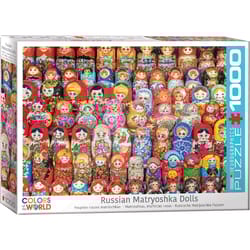 Eurographics Russian Matryoshka Dolls Jigsaw Puzzles Multicolored 1000 pc