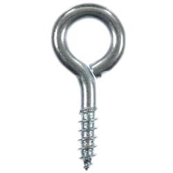 Ace 3/16 in. D X 1-1/2 in. L Zinc-Plated Steel Screw Eye 75 lb. cap. 5 pk