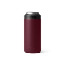 YETI Rambler 12 oz Wild Vine Red BPA Free Slim Can Insulator