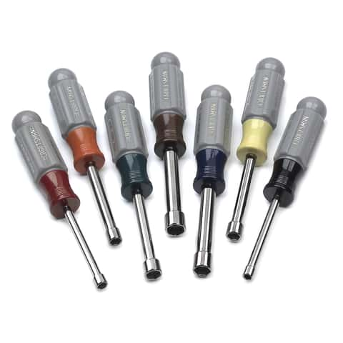 Quick Release Magnetic SAE Nut Setter Set, 9 Piece