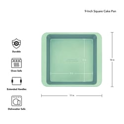KitchenAid 9 in. W X 9 in. L Square Cake Pan Pistachio 1 pc