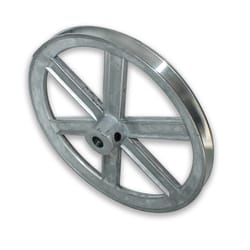 Chicago Die Cast 10 in. D X 1/2 in. D Zinc Single V-Grooved Pulley