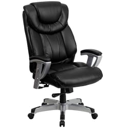 Flash Furniture Black Leather Office Chair