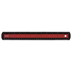 Fiskars 12 in. L X 1 in. W Plastic Ruler Metric and SAE