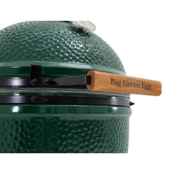 Big Green Egg 24 in. XLarge EGG Package with Modular Nest and Side Table with Weathered Acacia Inser