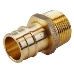 Apollo Expansion PEX / Pex A 1 in. Expansion PEX in to X 1 in. D MPT Brass Male Adapter