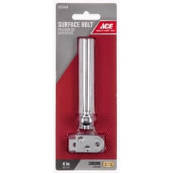 Ace Chrome Solid Brass Surface Bolt
