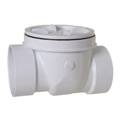 Sioux Chief 2 in. D X 2 in. D Slip Plastic Swing Valve