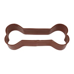 R&M International Corp International Corp 2 in. W X 5 in. L Dog Bone Cookie Cutter Brown 1 pc