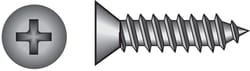 HILLMAN No. 12 Ga. X 2 in. L Phillips Flat Head Sheet Metal Screws 100 pk
