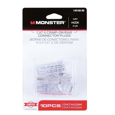 Conector Para Cable De Red Rj45 Cat.6 Utp 8 50uds. Cromad con Ofertas en  Carrefour