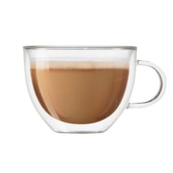 OGGI Brew Clear Borosilicate Glass Double Wall Cup 2 pc