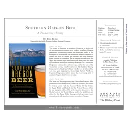 Arcadia Publishing Southern Oregon Beer History Book