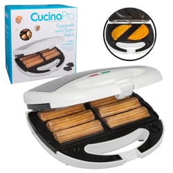 CucinaPro White Plastic/Teflon Empanada and Churro Maker