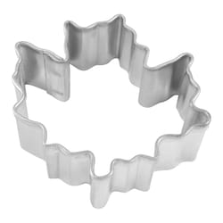 R&M International Corp International Corp 2 in. W X 2 in. L Mini Canada Maple Cookie Cutter Silver 1