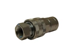 Apache Steel 1/4 in. D X 1/4 in. D Hydraulic Coupler 1 pk