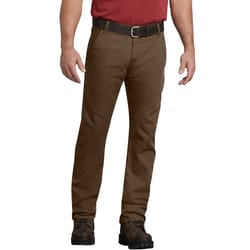 Dickies Men's Twill Carpenter Pants Timber Brown 30x30 7 pocket 1 pk