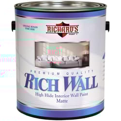 Richard's Paint Rich Wall Matte Accent Base Wall Paint Interior 1 gal