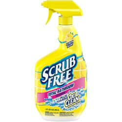 Scrub Free OxiClean Lemon Scent Bathroom Cleaner 32 oz Liquid