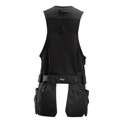 Snickers Workwear 9 pocket Polyester Tool Vest Black L 34 in. 36 in.
